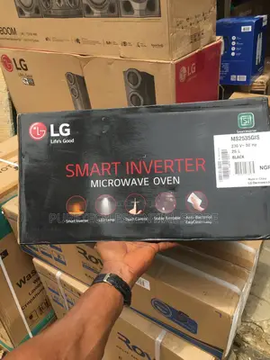 New LG Inverter Microwave Oven 25liters MS2535GIS