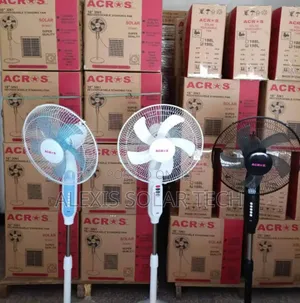 Acros Rechargeable Solar Fan