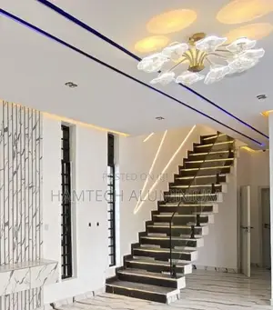 10mm Thick Glass Steps Handrail
