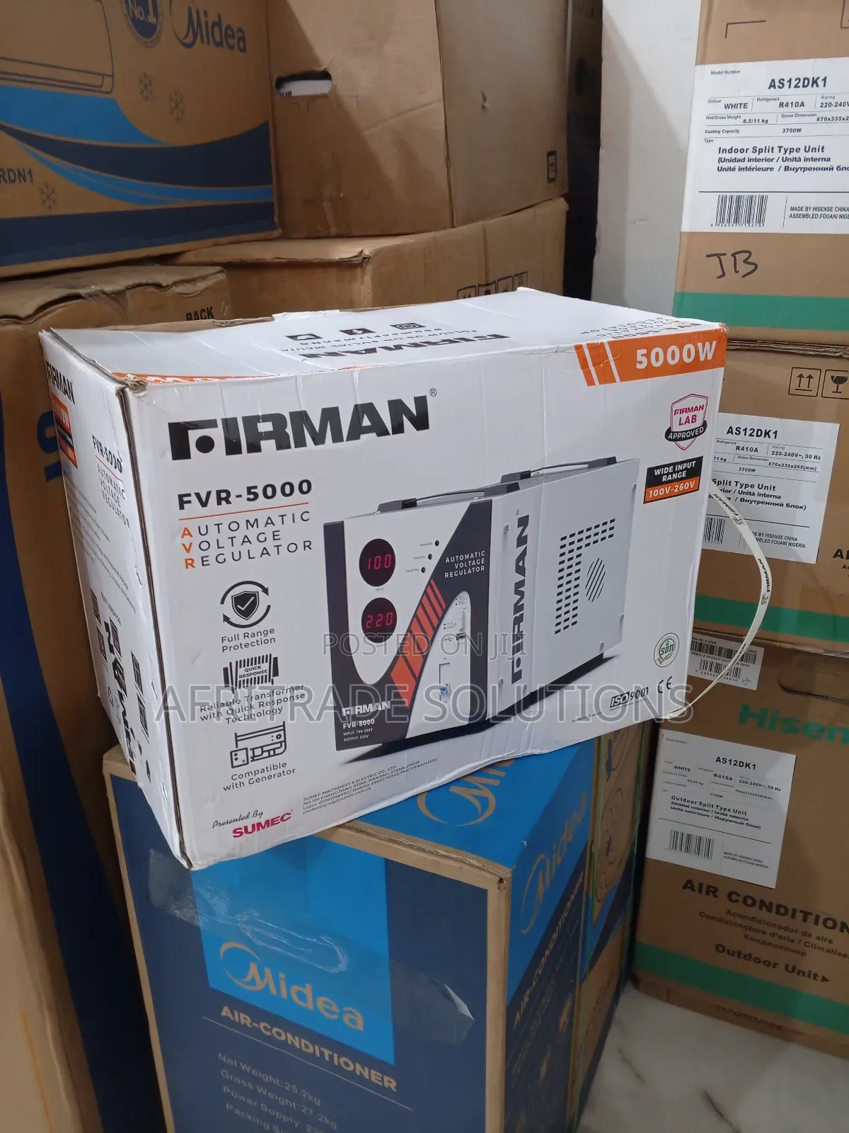 Firman Stabilizer 5kva- Appliance Support