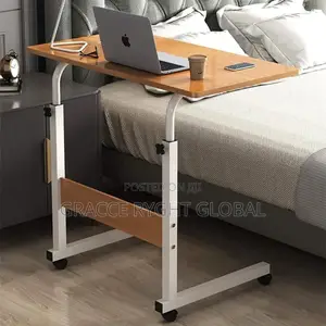 Adjustable Laptop Table With Wheels