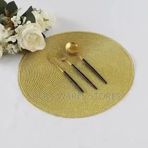 High Grade Quality Gold Table Mat