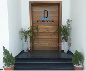 A Top-Grade Mahogany Security Door