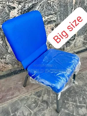 Beautiful Blue Big Banquet Chair