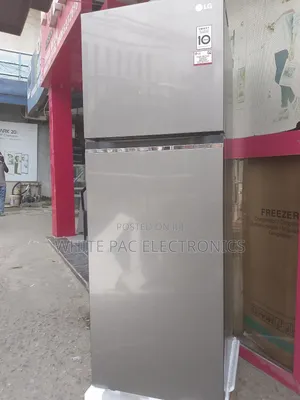Original>Lg Inverter Fridge 293-l Double Door Extra Freezing > 2 Yrs