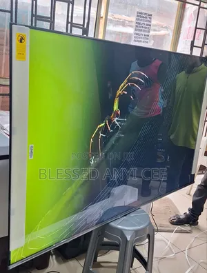 Original Hisense Qled 75"Inches Smart Flameless Netflix Youtube App