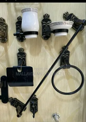 Royal Design Black Bathroom Accessories