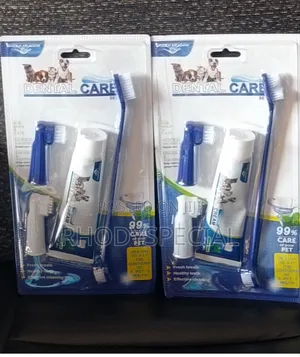 Toothpaste and Brush Set for Dogs and Cats