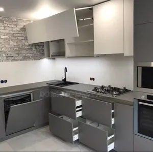 Ample Storage Delight. Kitchen Cabinet.