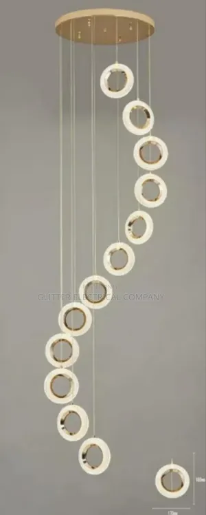 Led Pendant Light for Staircase Railing and Living Room
