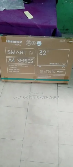 Hisence 32" Smart Android Tv, Netflix,Bluetooth,Playstoe