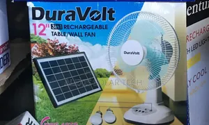 Table Top Rechargeable Solar Fan