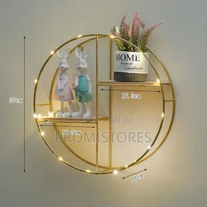 Metal Wall Mounted Decorative Shelves