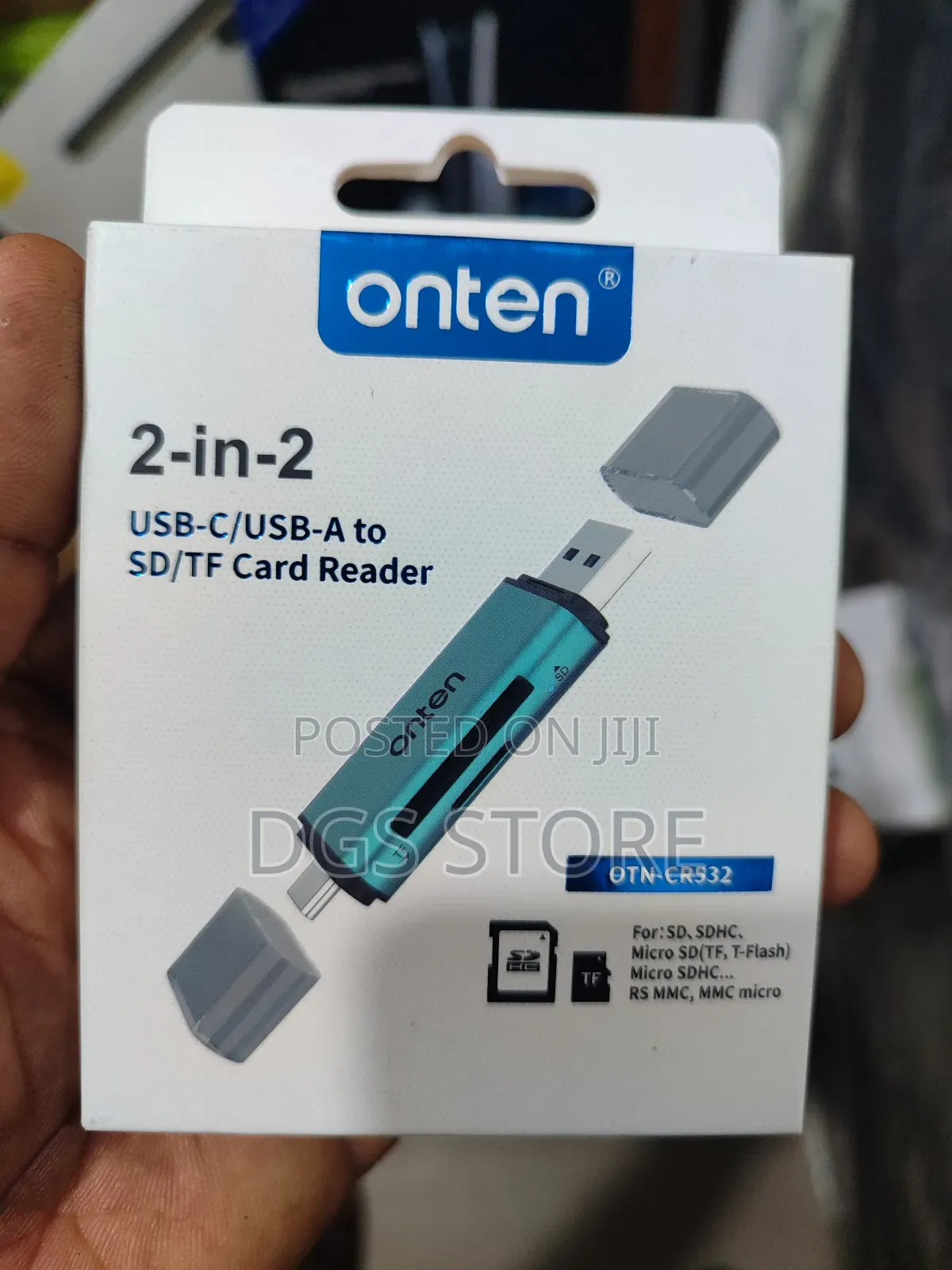 Onten 2in2 Otn CR532 SD/TF Card Reader