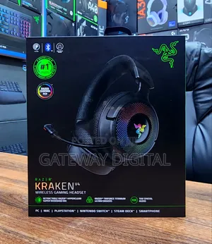 Razer Kraken V4 Wireless Gaming Headset: 2.4ghz, Bluetooth