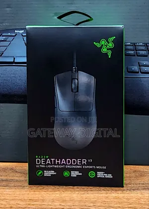Razer Deathadder V3 Wired Gaming Mouse:59g Ultra Lightweight