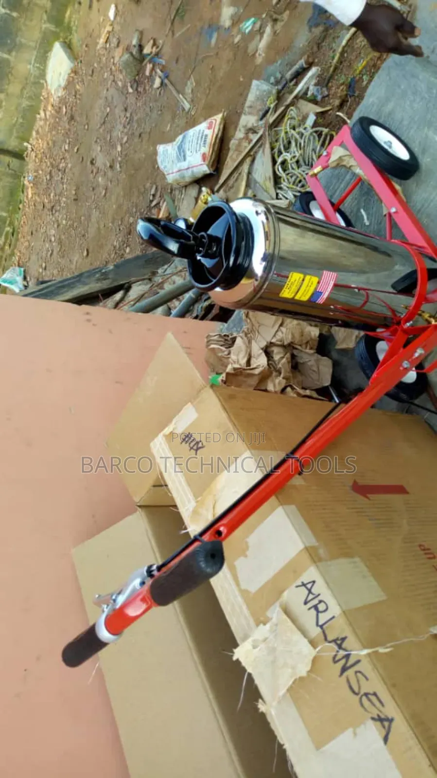 Manuel Road Making Machine