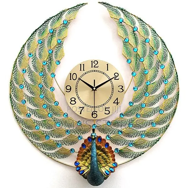 Peacock Clock