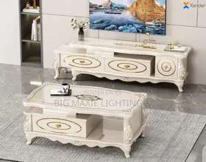 Modern Luxury Living Room Center Table With Tv Stand