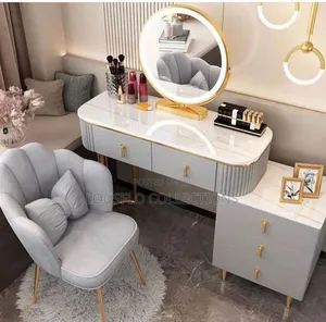 Bedroom Dressing Set With Mirror Light