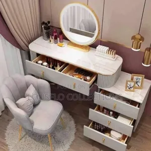 Bedroom Dressing Set With Mirror Light