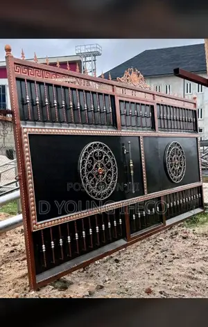 Simple Wrought Iron Quality Gate