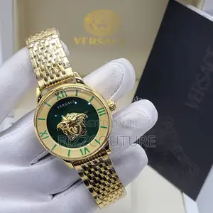 Original Versace Silver and Gold Selection Chain Watch