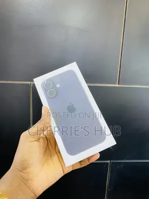New Apple iPhone 16 128 GB Black
