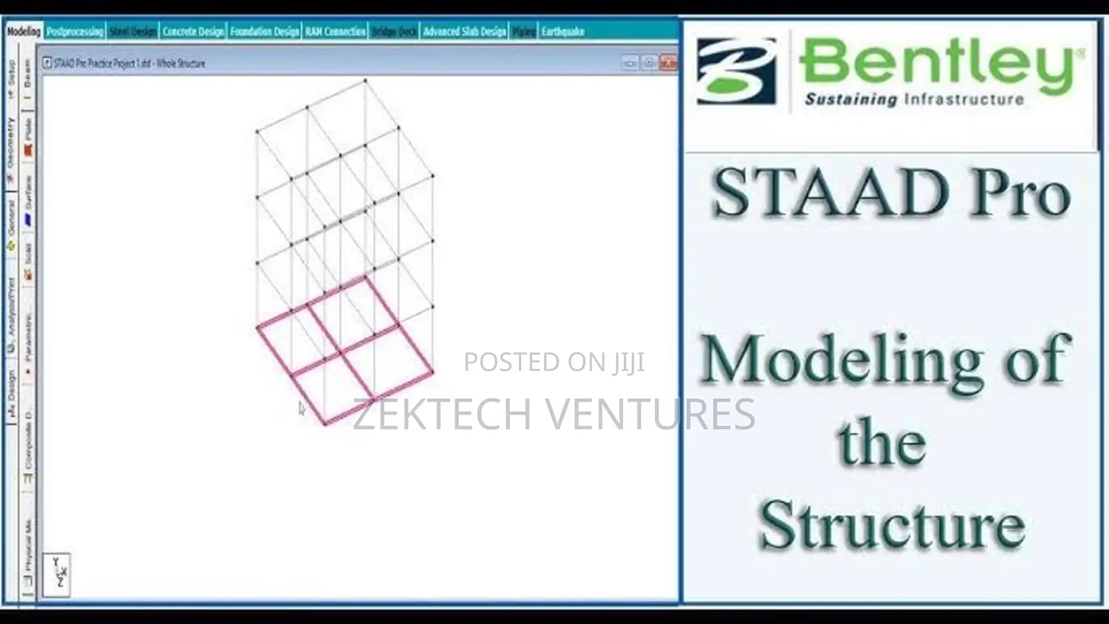 STAAD.Pro CONNECT Edition 22