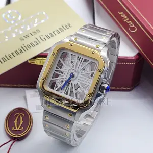 Original Cartier Mechanical Silver Chain Watch Is Available