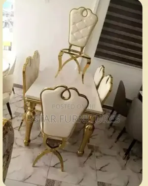 Marble Dining With 6 Chairs