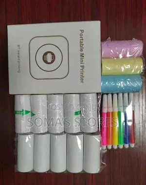 Mini Printer With Accessories