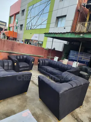 A Set of Padded Sofa Chair