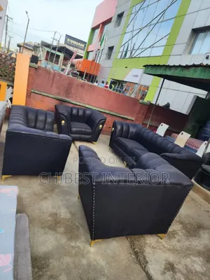 Black Turkish Velvet Sofa Chair