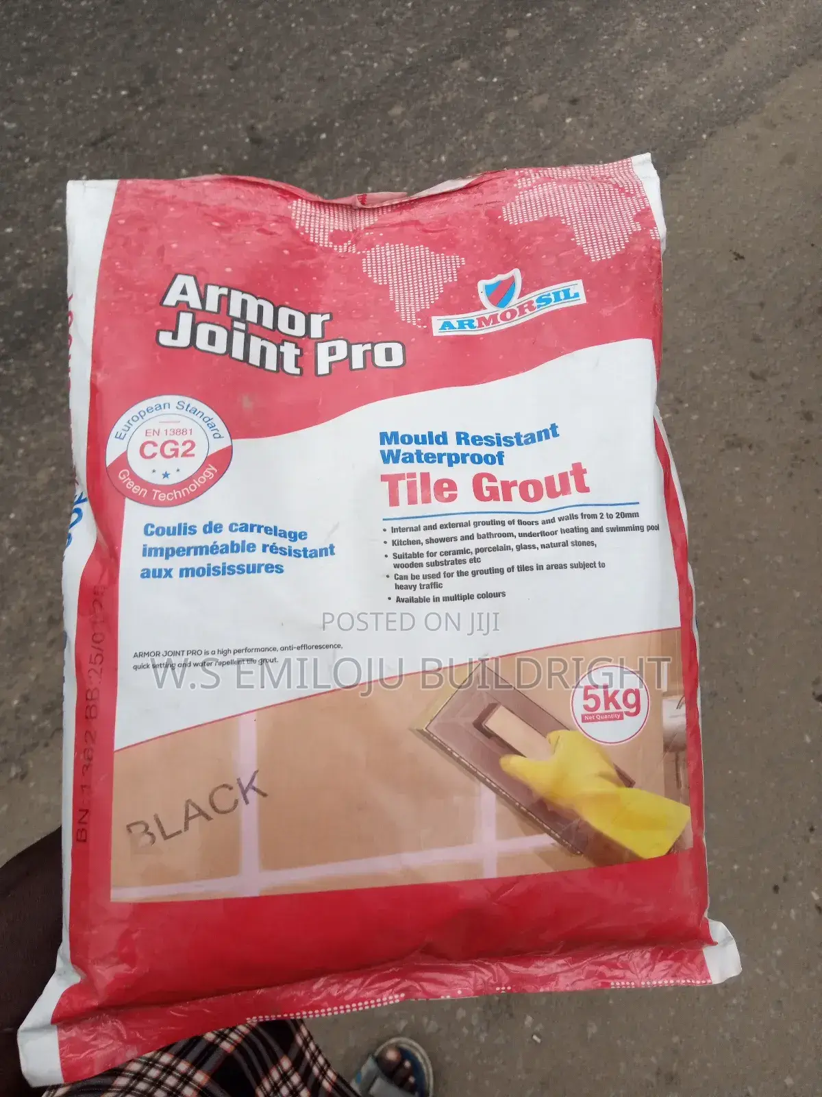 Armor Joint Pro Tile Grout Cement