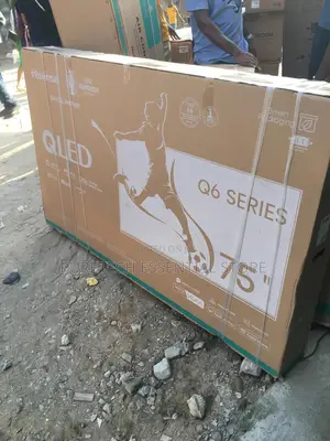 New Hisense 75 Inches Qled Smart TV