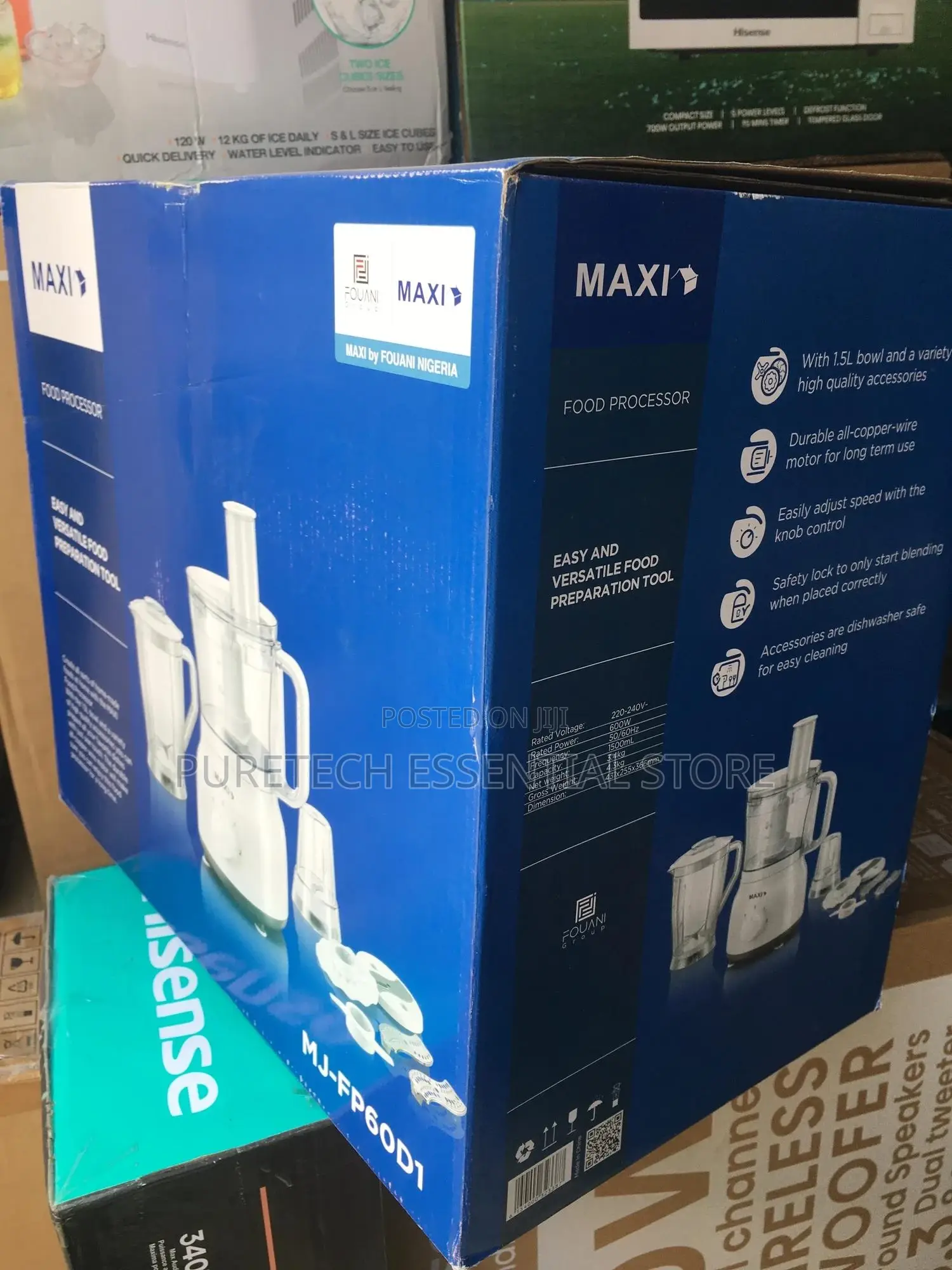 Maxi Food Processor With Blender