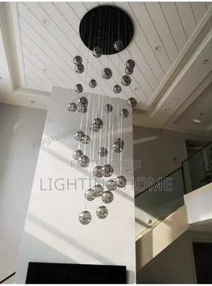 Dropping Pendant Light by 24 Glass