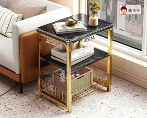 3layers Wooden Top Coffee Side Table
