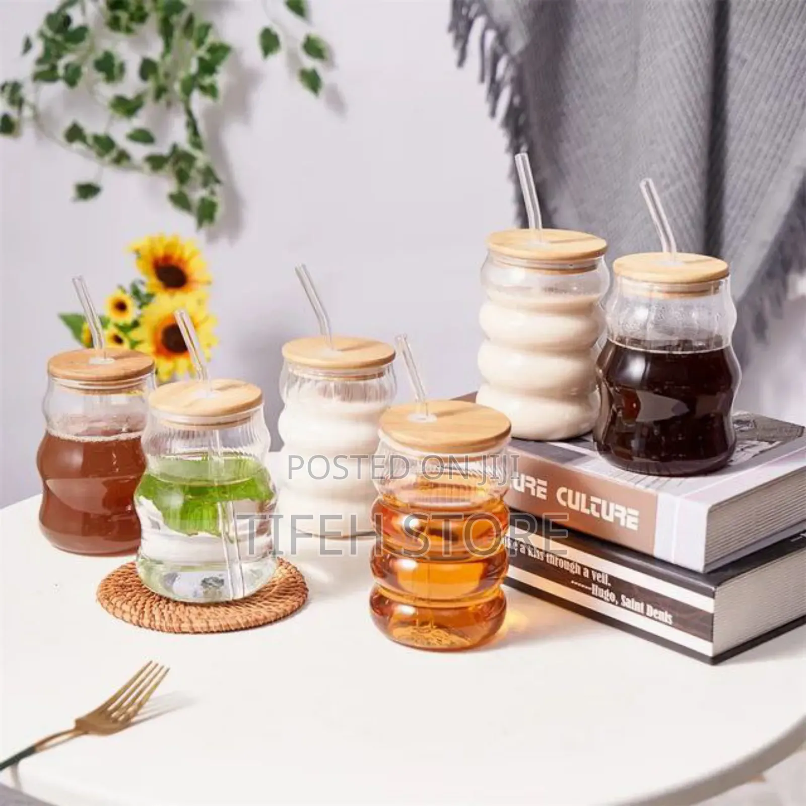 Bubble Glass Cup