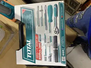 Total 45pcs 1/4" Socket Set