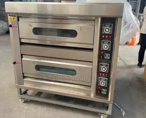 Industrial 2 Deck Oven With 4 Trays