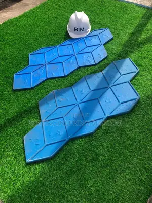 Blue Slate 3D Leaf Mold Stamp