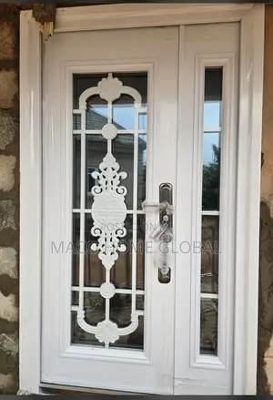 4ft by 7ft Copper French Door With Glass