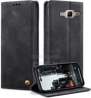 Samsung Galaxy J3 Leather Case Phone Cover