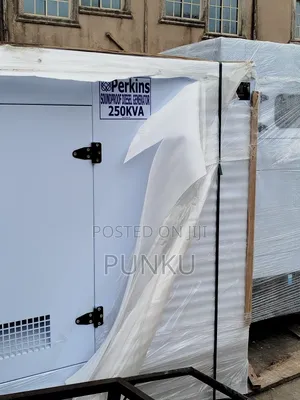 250kva Perkins Powered Soundproof Gen With Full Coil Copper