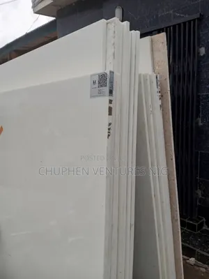 Nano White Acrylic Slab