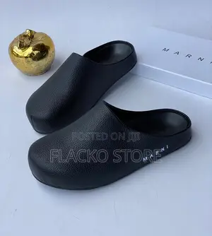 Original Marni Italian Leather Mules