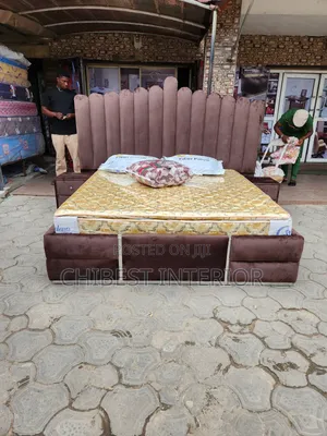 Quality 6by6 Bed With Side Drawers
