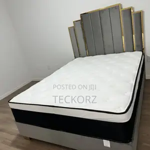 Upholstered Bed Frame With Headboard